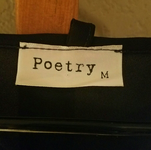 Anthropologie Poetry Long Sleeve Sheer Top - Picture 2 of 4